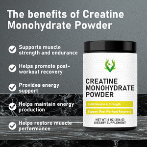OEM Zero Other Ingredients <b>Creatine</b> <b>Monohydrate</b> Powder <b>Creatine</b> <b>Monohydrate</b> Strength Endurance Support Powder - Product Image 2