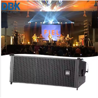 Système de haut-parleurs Line Array Premium Dual 8 pouces-Équipement audio professionnel passif pour les concerts intérieurs/extérieurs, les DJ et les événements en direct