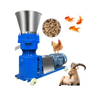 Commercial Fish Pellet Poultry Feeds Manufacturing Mill Machine Chicken Goat Feed Pellets Making Machines