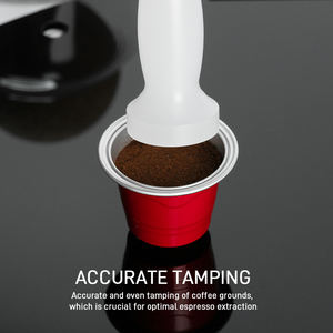 1pcs Mini boîte de frappe en plastique pour expresso, matériau PP calibré compatible avec <span class=keywords><strong>Nespresso</strong></span> OriginalLine Capsule - Product Image 6