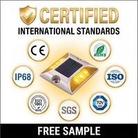 Baliza Solar Inteligente Sincronizada de Aluminio con Control Inalámbrico GPS para Sistemas Inteligentes de Carreteras