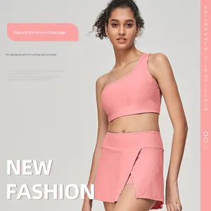 Conjunto de Top y Shorts de <span class=keywords><strong>Yoga</strong></span> para Mujer, Talla Grande, Corte Ajustado, Estampado Sólido, Secado Rápido, Transpirable, Ropa Deportiva, Novedad 2025 - Product Image 1