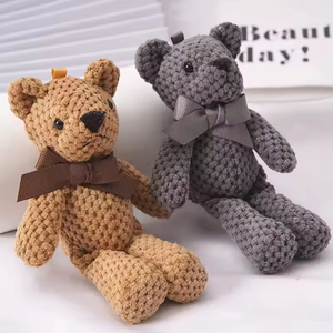 Pendentif porte-clés, poupées, cadeaux, cadeau pour bébé, ours en crochet faits main, poupée en peluche, poupée de réconfort pour bébé, jouets en peluche doux - Product Image 1