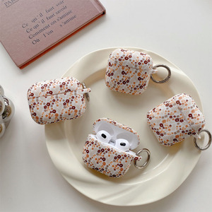 Funda <span class=keywords><strong>de</strong></span> Silicona para Apple <span class=keywords><strong>AirPods</strong></span> Pro/Pro2 (2.ª Generación), Funda Floral IMD para Auriculares Inalámbricos, Compatible con <span class=keywords><strong>AirPods</strong></span> 4/3/1/2 - Product Image 1