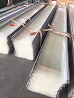 La vente en usine de fibres de verre isolés poids léger Frp éclairage du jour des feuilles d'acier de toiture de tuiles