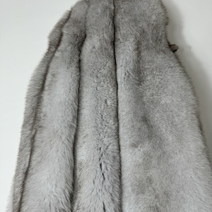 1 Pezzo di Pelliccia Naturale di Volpe Blu, Lussuosa per Cucito Fai-da-Te, Rifiniture Soffici, Tessuto per Costumi e Decorazioni Artigianali - Product Image 3