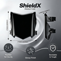 Plaque d'immatriculation personnalisée en plastique PP imperméable de style moto Surron pour les accessoires de moto électrique Light Bee X Ultra Bee