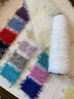 FEATHER 100% Nylon 6 Nerzgarn 2,6cm 5,2cm Fuchsfell-Stil Tierhaar Weiche Farbige Strickware OEM ODM NSF Hersteller CN ZHE Gestrickt