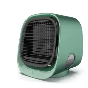 ZCHOMY aire acondicionado portátil Mini ventilador de aire ventiladores ENFRIADORES DE AGUA circulador ventilador de pulverización de agua con luz LED