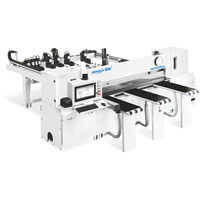 Scie à panneaux CNC à chargement frontal MA-NP250A pour le bois, avec une épaisseur de coupe de 70 mm