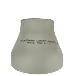 Hợp kim Niken C22 UNS 06022 tùy chỉnh kích thước độ dày <span class=keywords><strong>sch80</strong></span> phụ kiện đường ống đồng tâm/giảm tốc Lập Dị - Product Image 1