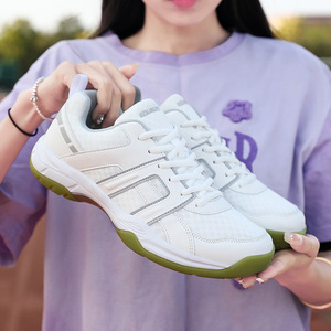รองเท้าแบดมินตันแบบ unisex หน้าผ้าตาข่ายและซับใน ยางพื้นรองเท้าด้านนอก EVA พื้นรองเท้าชั้นกลาง สำหรับกีฬาในร่ม ฝึกซ้อม ใส่ได้ในฤดูร้อน - Product Image 4