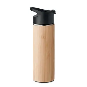 Thermos NANDA en bambou 450 ml, merchandising durable - Product Image 3