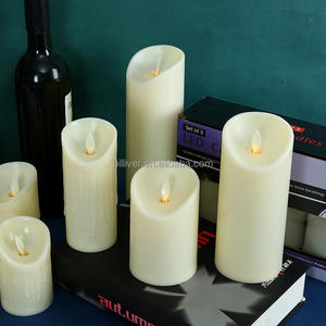 Columpio sin llama LED <span class=keywords><strong>vela</strong></span> electrónica luz Pilar LED velas parpadeantes para el hogar regalos compromiso boda cena Decoración - Product Image 3