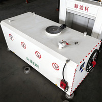 Réservoir de carburant diesel en acier au carbone prêt à être expédié et distributeur de carburant portable mini-station-service à haute productivité
