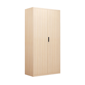 Armario de Melamina con Estructura Metálica Personalizada JY Project, Diseño Europeo Moderno, Bisagras de Cierre Suave, Muebles para Dormitorio y Hotel - Product Image 1