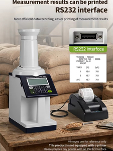 Portable Digital Grain <b>Moisture</b> <b>Meter</b> Measuring 1 To 40 Percent For Barley Corn Black Pepper And 56 Vegetable Seeds - Product Image 5