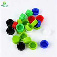 Bouchons de bouteilles en plastique anti-vol de qualité alimentaire 28 mm 30 mm 38 mm pour eau minérale et boissons