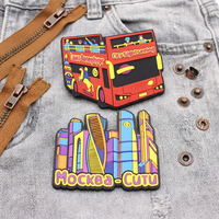 Patchs en PVC Caoutchouc Personnalisés Imprimés en Relief 3D, Transfert Thermique, Motif Fleur Cœur, Logo Thermocollant, Écologiques et Durables pour Chapeaux