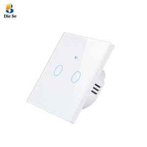 Công Tắc Cảm Ứng Công Tắc Đèn Thông Minh Bảng Kính Gắn Tường 110V 220V 10A 1/2/3 Gang Wifi + Công Tắc Đèn RF - Product Image 1