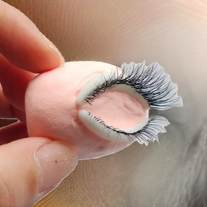 Reusable 6 Layer <b>Silicone</b> Eyelid Practice <b>Tool</b> for Eyelash Extension Training Beauty Use - Product Image 2