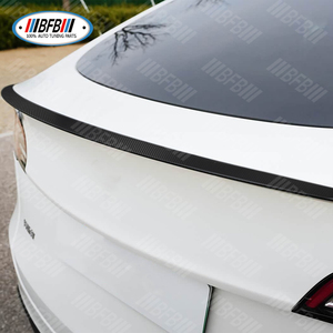 Aileron arrière en fibre de carbone style M3 pour <span class=keywords><strong>BMW</strong></span> E90 2005-2012, becquet de coffre unique, aileron décoratif de toit pour pare-chocs arrière Série 3 - Product Image 6