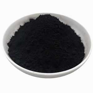 Cina fabbrica di produzione di ossido di ferro polvere nera 722/357 di pigmento per rivestimento in cemento bloccato piastrelle di vernice mattonelle - Product Image 3