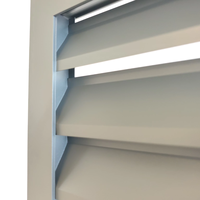 Fenêtres à volets en aluminium, nouveau design, fenêtre en aluminium