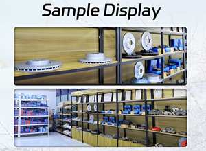 ดิสก์เบรก EBC แบบลอยตัว8D0615601B สำหรับ Audi A4 Audi 1.6แผ่นเบรคหลังการขายแบบกำหนดเอง - Product Image 3