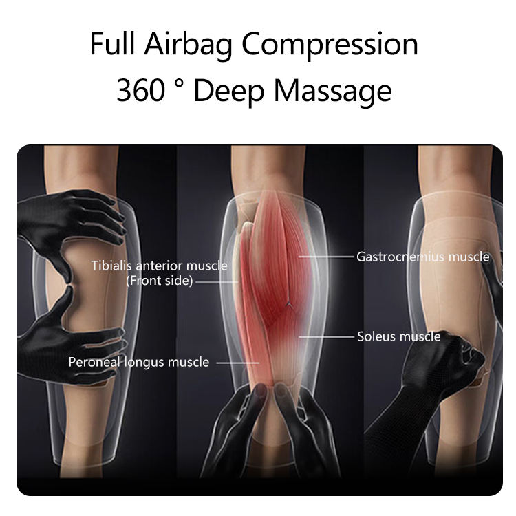 ORANGLES Air Pressure Leg & Calf Massager with Heat Compress | Affordable Circulation Booster for Home Use – orangles Qatar - high resolution display - exposing craftsmanship - Image 2 of 4 | built for everyone | Air Pressure Leg & Calf Massager with Heat Compress | Affordable Circulation Booster for Home Use – orangles Qatar for sale Georgia | Free Shipping ORANGLES