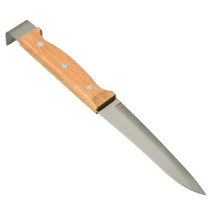 Cuchillo de Acero Inoxidable para Cortar Miel Pomelo, Herramienta de Apicultura con Gancho para Abrir Cuadros de Panal, Nuevo - Product Image 2