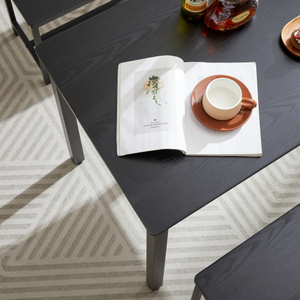 FCJ tavolo da pranzo di lusso Set moderno e rustico bancone cucina con sedie MDF legno mobili per la casa per soggiorno e uso ristorante