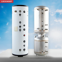 Réservoir d'eau chaude SUS316L en acier inoxydable duplex résistant à la corrosion 160L pour pompe à chaleur d'hôtel et d'appartement/systèmes solaires