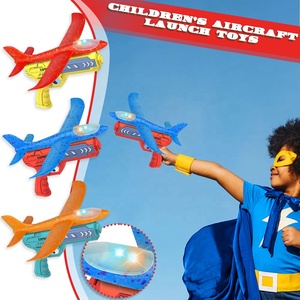 Nuevo y Popular Juguete de Pistola Lanza Aviones 2 en 1, Juguete de Pistola Lanza Aviones de Espuma EVA, Avión Planeador Volador - Product Image 3