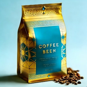 Bolsa de Plástico de Alta Calidad Personalizada de 250g para Granos de Café, Palomitas de Maíz y Golosinas, con Cierre Hermético y Logotipo - Product Image 3