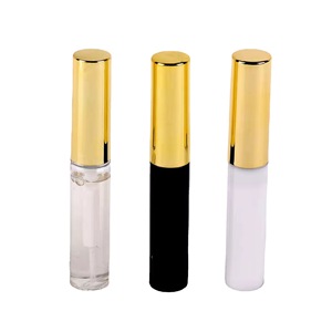 Colle pour faux cils avec capuchon doré, adhésif naturel pour cils, dissolvant facile, outil auxiliaire pour cils, colle pour double paupière, maquillage beauté - Product Image 2