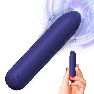 เครื่องนวดแบบไร้สาย <span class=keywords><strong>AV</strong></span> รูปทรงกระสุน กันน้ำ แรงสั่นสะเทือนสูง ขนาดเล็ก พกพาสะดวก ปรับความเร็วได้หลายระดับ สำหรับผู้หญิงและเลสเบี้ยน - Product Image 1