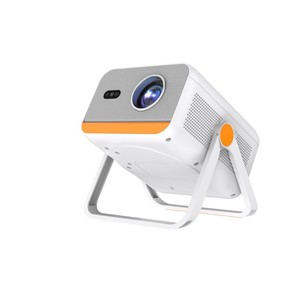Mini <b>LED</b> Smart Android Projector Portable LCD Home Theater Projector Built-in <b>Speakers</b> Short Throw 4K Support - Product Image 1