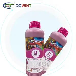 Cowint é um dos fornecedores de tinta dtf, fabricante de tinta dtf de alta densidade e alta qualidade, 6 cores, 1000ml xp600 para impressora