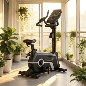 Bicicleta Magnética Vertical Comercial OEM con Pantalla LED Autoenergética para Gimnasio, Bicicleta de Cardio al por Mayor - Product Image 3