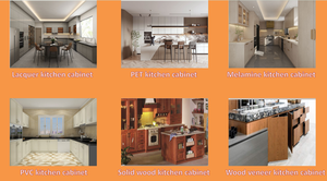 Kitchen <b>Cabinet</b> Modern Kitchen Furniture Set Shaker Style Fashion Small Modular Marble Top Light White Wooden Kitchen <b>Cabinet</b> - Product Image 6