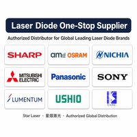 Diodo Láser Rojo QSI QL63D4SX-N 635nm 5mW TO5.6 5.6mm Modo TM LD para Puntero Láser, Nivelador y Sensor