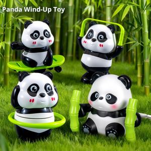 Jouet éducatif à remonter en plastique pour enfants, avec animaux de dessin animé, pour bébés apprenant à ramper et à relever la tête - Product Image 4