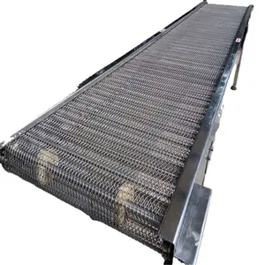 Rete metallica del nastro trasportatore del metallo 316 304 dell'acciaio inossidabile di vendita calda