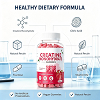 Complément Nutritionnel Sportif en Forme Personnalisée, 30 Portions, Fabrication Directe OEM, Gummies à la Créatine pour Athlètes de Force