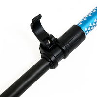 Bâtons de randonnée HOFI OEM Factory Dual Lock antidérapants en fibre de carbone pour la saison des pluies, la randonnée en montagne et les sentiers mouillés