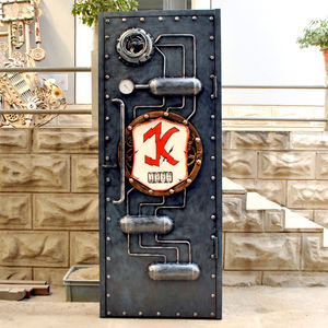 Gran oferta, puerta submarina de Metal pesado de hierro Retro personalizada, barra de modelado, <span class=keywords><strong>restaurante</strong></span>, habitación secreta, puerta de Escape para Bar - Product Image 3