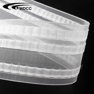 Wholesale High Quality <b>Plastic</b> Ripple Fold Curtain Track Hooks Sliding Curtain Accessories Track Runners - Product Image 6