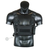 Equipo de aparejo de pecho táctico clásico estilo D3 Chaleco táctico de propósito general Chaleco táctico Bolsa de revista ligera MU