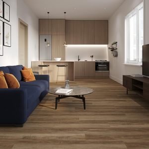 SPC Suelo De Vinilo Impermeable 4,2mm-8,2mm Azulejos Resistente Al Desgaste PVCVinilico Piso De Vinilo Laminados Sistema De Clic - Product Image 5